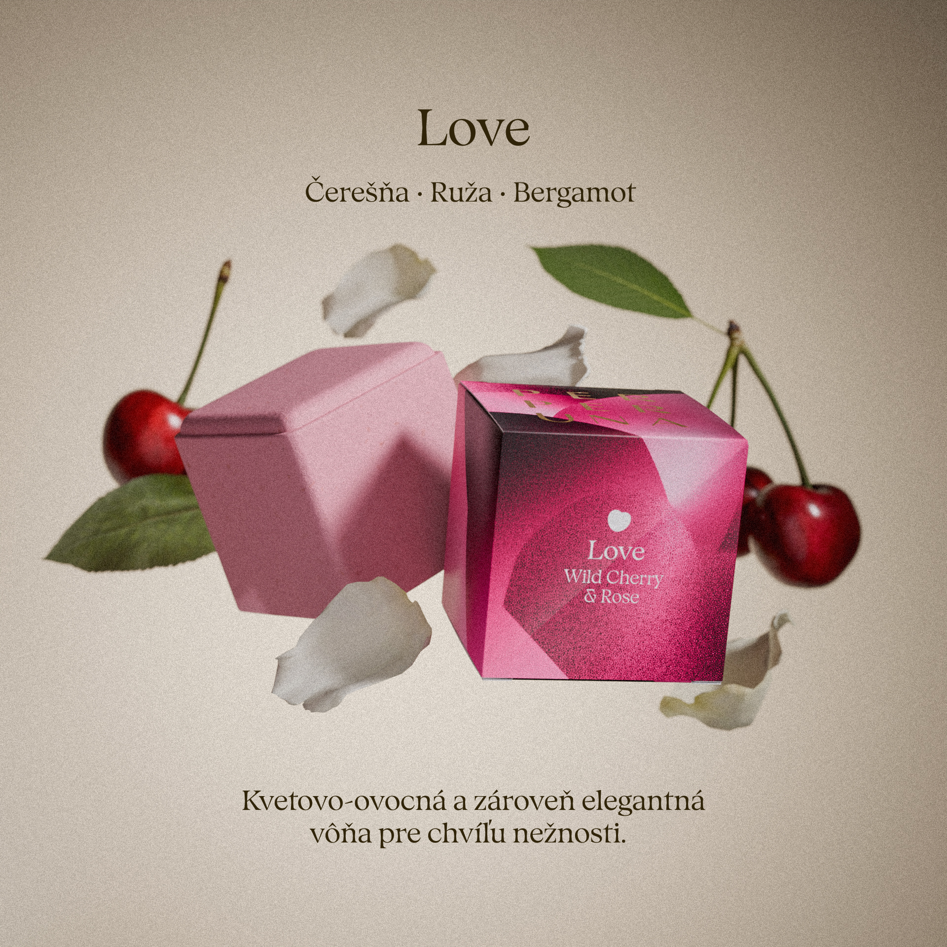 Love – Set Essential cu săculeț din bumbac