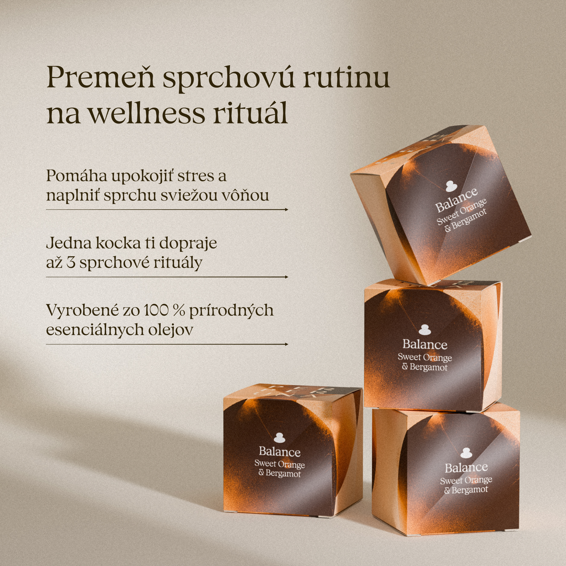 Balance – Cub aromatic pentru duș