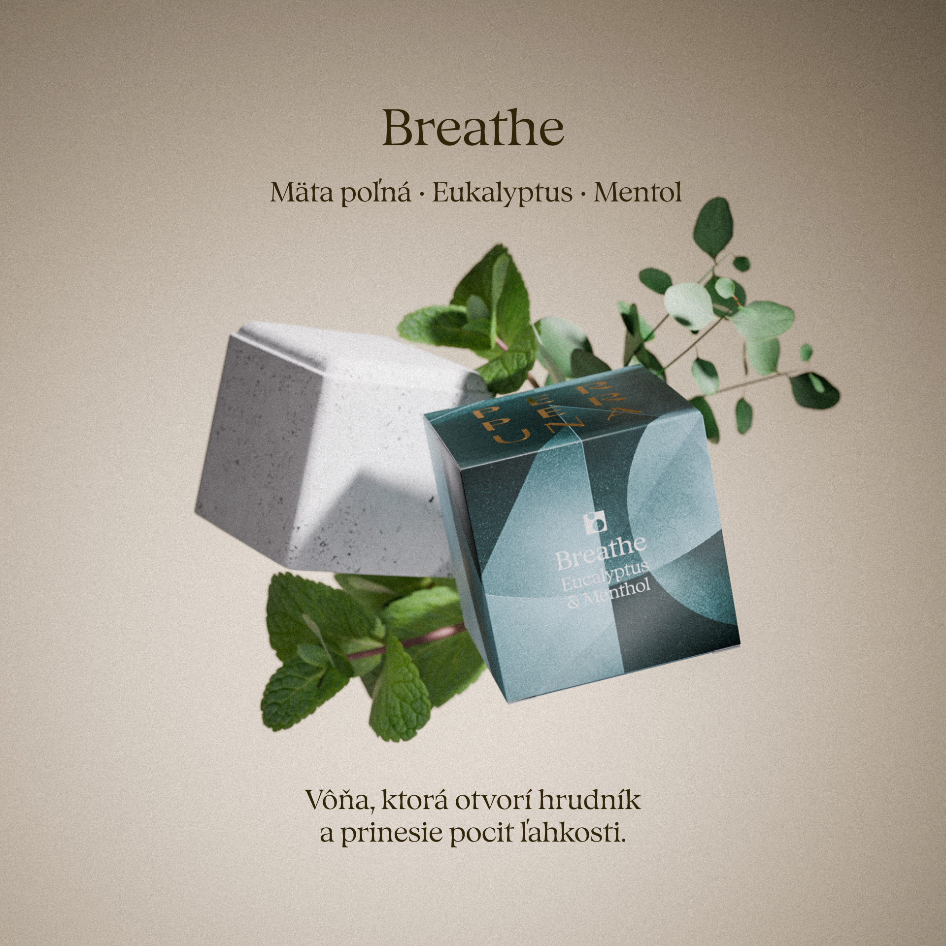 Breathe – Cub aromatic pentru duș