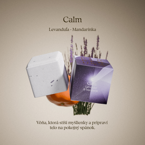 Calm – Cub aromatic pentru duș