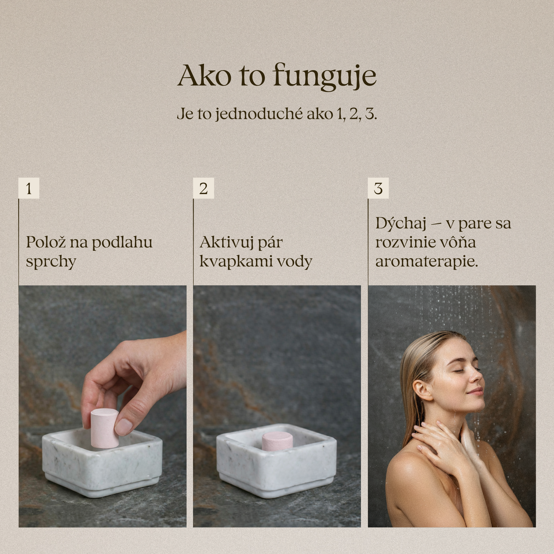 Calm – Bile pentru duș (5 buc.)