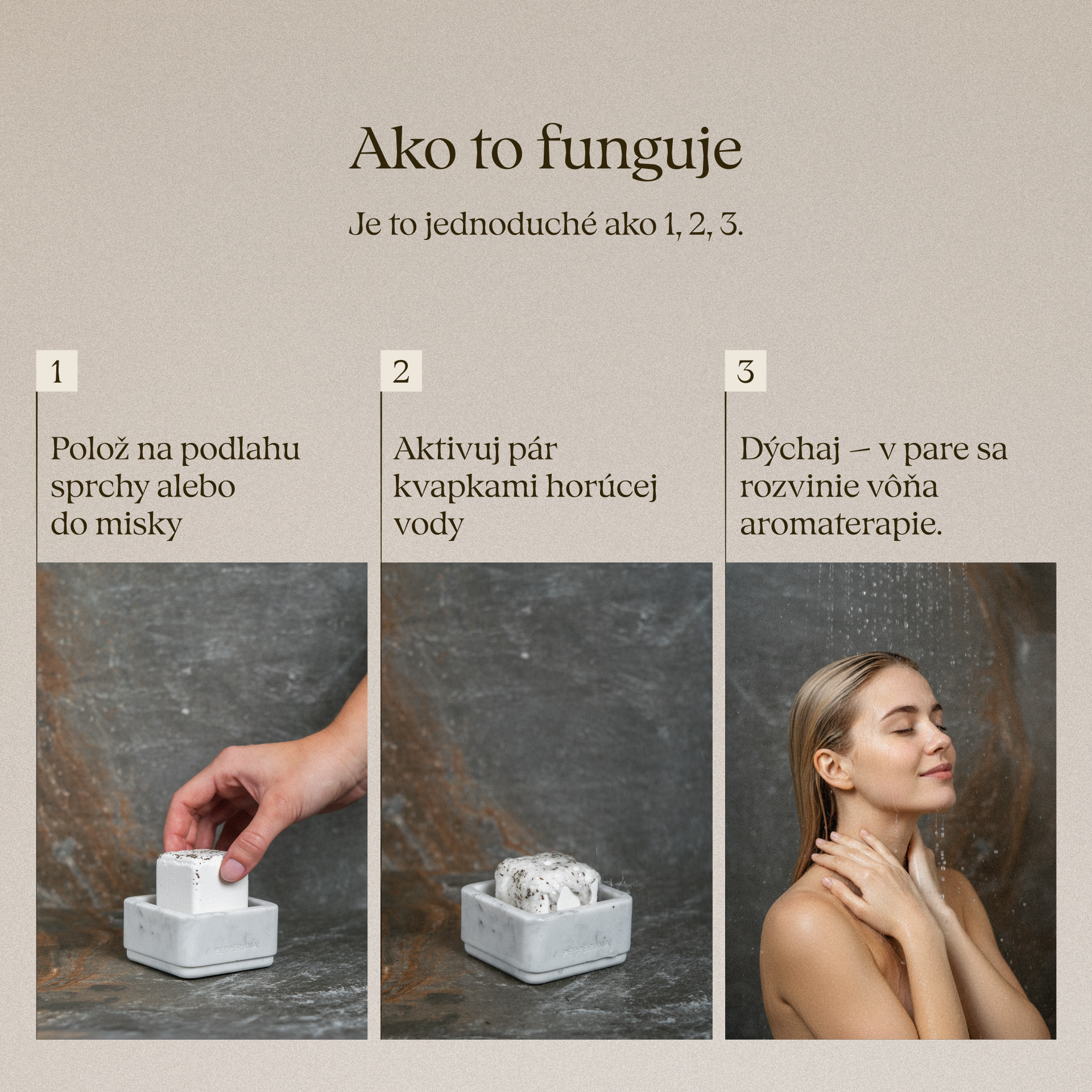 Breathe – Cub aromatic pentru duș