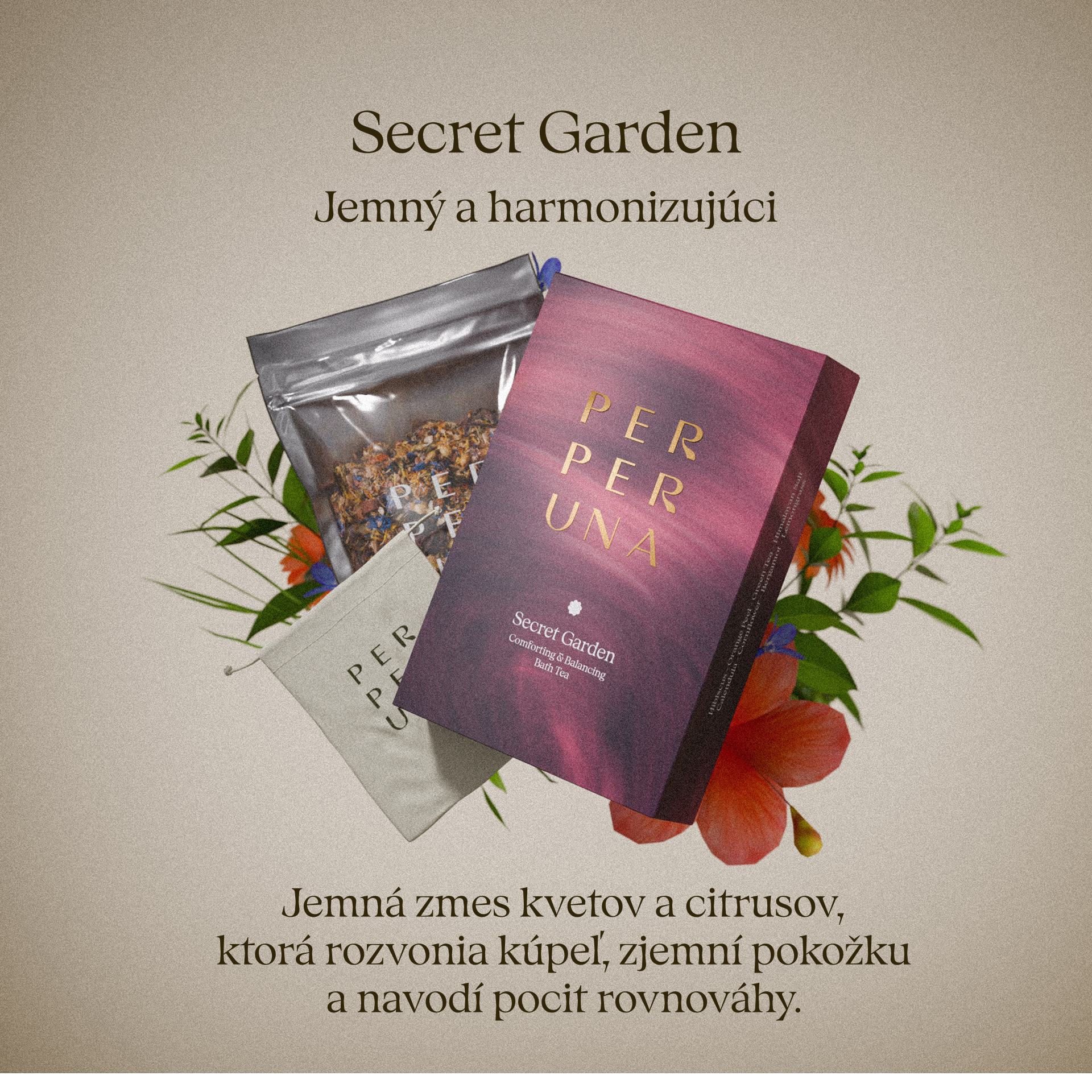 Secret Garden – Ceai de baie – Luminos și armonizant