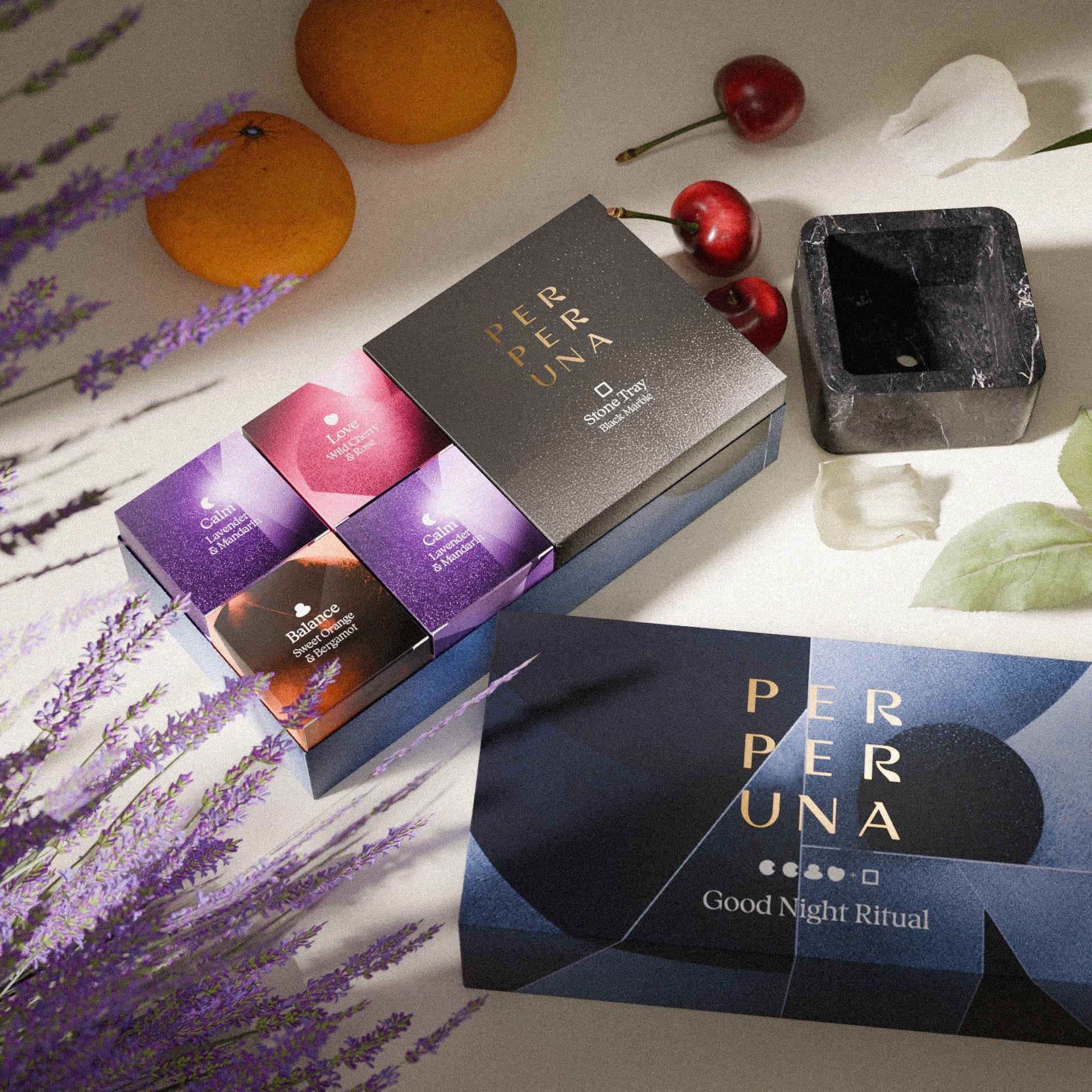 Good Night Ritual – Set complet cu bol din piatră